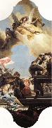 Giovanni Battista Tiepolo Erection of a Statue to an Emperor oil painting picture wholesale